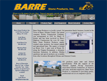 Tablet Screenshot of barrestone.com